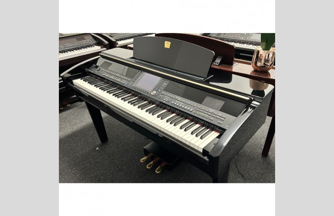 Yamaha CVP409 Polished Ebony Digital Piano, Used - Complete Package (SN:GBRCOJ01001) - Image 8